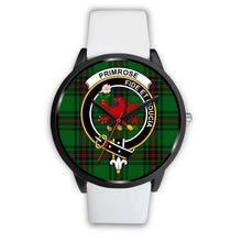 Load image into Gallery viewer, Primrose Clans ,Silver Metal Mesh watch, leather steel watch, tartan watch, tartan watches, clan watch, scotland watch, merry christmas, cyber Monday, halloween, black Friday