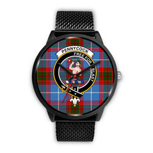 Load image into Gallery viewer, Pennycook Clans ,Rose Gold Metal Mesh watch, leather steel watch, tartan watch, tartan watches, clan watch, scotland watch, merry christmas, cyber Monday, halloween, black Friday