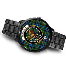 Load image into Gallery viewer, Newlands Clans ,Brown Leather watch, leather steel watch, tartan watch, tartan watches, clan watch, scotland watch, merry christmas, cyber Monday, halloween, black Friday