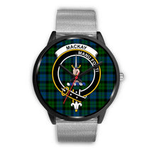 Load image into Gallery viewer, MacKay Modern Clan Badge Tartan Black Watch