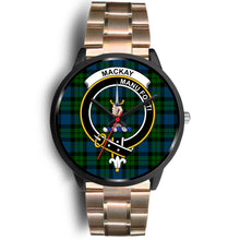Load image into Gallery viewer, MacKay Modern Clan Badge Tartan Black Watch