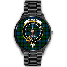 Load image into Gallery viewer, MacKay Modern Clan Badge Tartan Black Watch