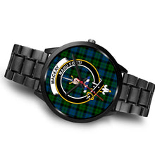 Load image into Gallery viewer, MacKay Modern Clan Badge Tartan Black Watch