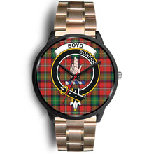 Load image into Gallery viewer, Boyd Modern Clan Badge Tartan Black Watch