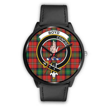 Load image into Gallery viewer, Boyd Modern Clan Badge Tartan Black Watch