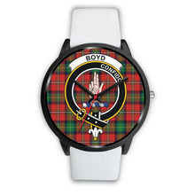 Load image into Gallery viewer, Boyd Modern Clan Badge Tartan Black Watch