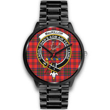 Load image into Gallery viewer, MacKillop Clan Badge Tartan Black Watch