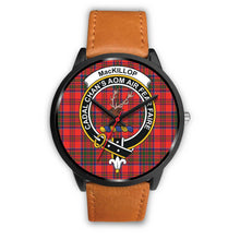Load image into Gallery viewer, MacKillop Clan Badge Tartan Black Watch