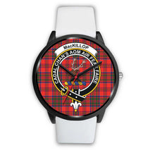 Load image into Gallery viewer, MacKillop Clan Badge Tartan Black Watch