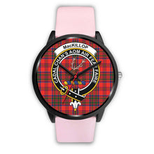 Load image into Gallery viewer, MacKillop Clan Badge Tartan Black Watch
