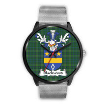 Load image into Gallery viewer, Blackwood Clan Badge Tartan Black Watch