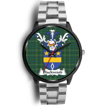 Load image into Gallery viewer, Blackwood Clan Badge Tartan Black Watch