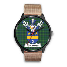 Load image into Gallery viewer, Blackwood Clan Badge Tartan Black Watch