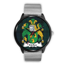 Load image into Gallery viewer, McKee Clan Badge Tartan Black Watch