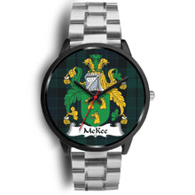 Load image into Gallery viewer, McKee Clan Badge Tartan Black Watch