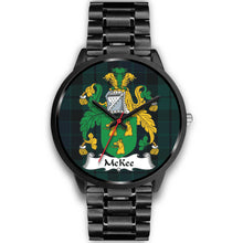 Load image into Gallery viewer, McKee Clan Badge Tartan Black Watch