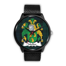 Load image into Gallery viewer, McKee Clan Badge Tartan Black Watch