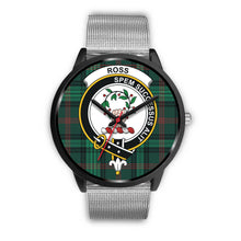 Load image into Gallery viewer, Ross Hunting Modern Clan Badge Tartan Black Watch