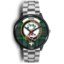 Load image into Gallery viewer, Ross Hunting Modern Clan Badge Tartan Black Watch
