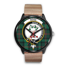 Load image into Gallery viewer, Ross Hunting Modern Clan Badge Tartan Black Watch