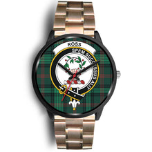 Load image into Gallery viewer, Ross Hunting Modern Clan Badge Tartan Black Watch