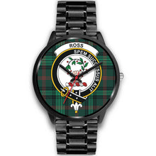 Load image into Gallery viewer, Ross Hunting Modern Clan Badge Tartan Black Watch
