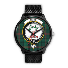 Load image into Gallery viewer, Ross Hunting Modern Clan Badge Tartan Black Watch