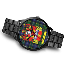Load image into Gallery viewer, Provan Clan Badge Tartan Black Watch