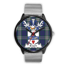 Load image into Gallery viewer, Ewart Clan Badge Tartan Black Watch