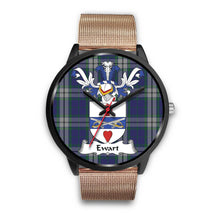 Load image into Gallery viewer, Ewart Clan Badge Tartan Black Watch