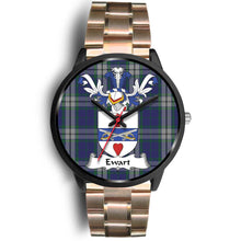 Load image into Gallery viewer, Ewart Clan Badge Tartan Black Watch