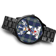 Load image into Gallery viewer, Ewart Clan Badge Tartan Black Watch