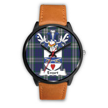 Load image into Gallery viewer, Ewart Clan Badge Tartan Black Watch
