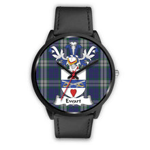 Load image into Gallery viewer, Ewart Clan Badge Tartan Black Watch