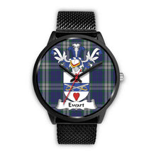 Load image into Gallery viewer, Ewart Clan Badge Tartan Black Watch