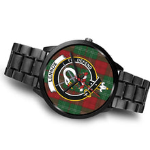 Load image into Gallery viewer, Lennox Clan Badge Tartan Black Watch