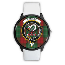Load image into Gallery viewer, Lennox Clan Badge Tartan Black Watch