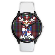 Load image into Gallery viewer, Ritchie Clan Badge Tartan Black Watch