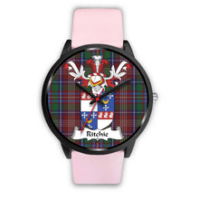 Load image into Gallery viewer, Ritchie Clan Badge Tartan Black Watch