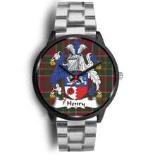 Load image into Gallery viewer, Henry Clan Badge Tartan Black Watch