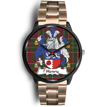 Load image into Gallery viewer, Henry Clan Badge Tartan Black Watch