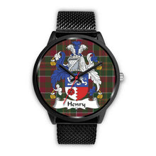 Load image into Gallery viewer, Henry Clan Badge Tartan Black Watch