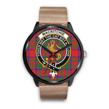 Load image into Gallery viewer, MacRitchie Clan Badge Tartan Black Watch