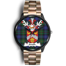 Load image into Gallery viewer, Smith Clan Badge Tartan Black Watch