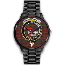 Load image into Gallery viewer, MacWhannell Clan Badge Tartan Black Watch