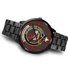 Load image into Gallery viewer, MacWhannell Clan Badge Tartan Black Watch