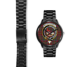 Load image into Gallery viewer, MacWhannell Clan Badge Tartan Black Watch