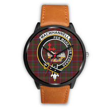 Load image into Gallery viewer, MacWhannell Clan Badge Tartan Black Watch