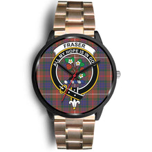 Load image into Gallery viewer, Fraser Hunting Modern Clan Badge Tartan Black Watch
