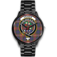 Load image into Gallery viewer, Fraser Hunting Modern Clan Badge Tartan Black Watch